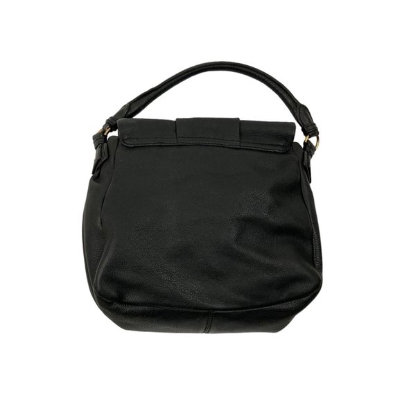 Marc Jacobs Black Top Handle Shoulder Bag Flap Closure - Picture 2 of 14